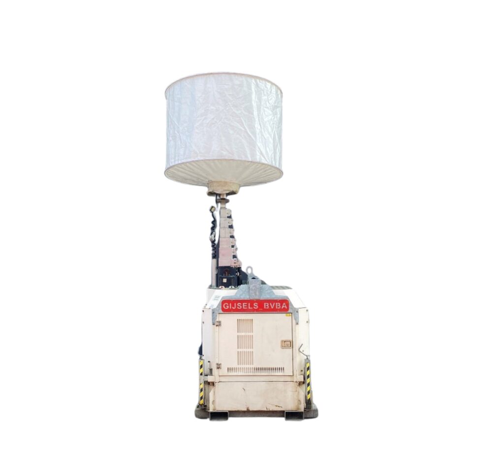 Lichtmast Hydro Power Cube ballon