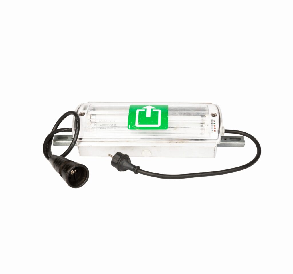Noodverlichting 1 x 8W (niet-permanent)